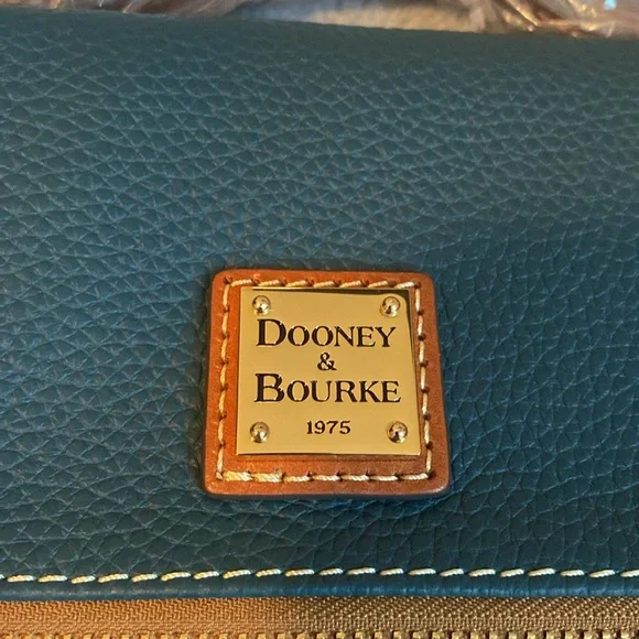 Dooney & Bourke Teal Crossbody Bag - Picture 8 of 14